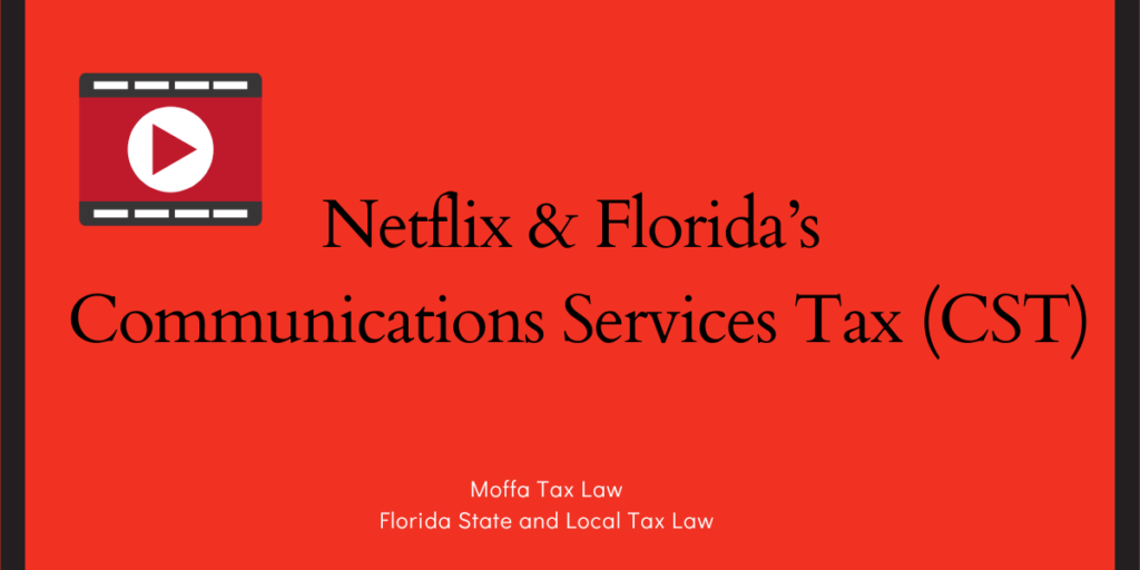 Communications Services Tax Florida