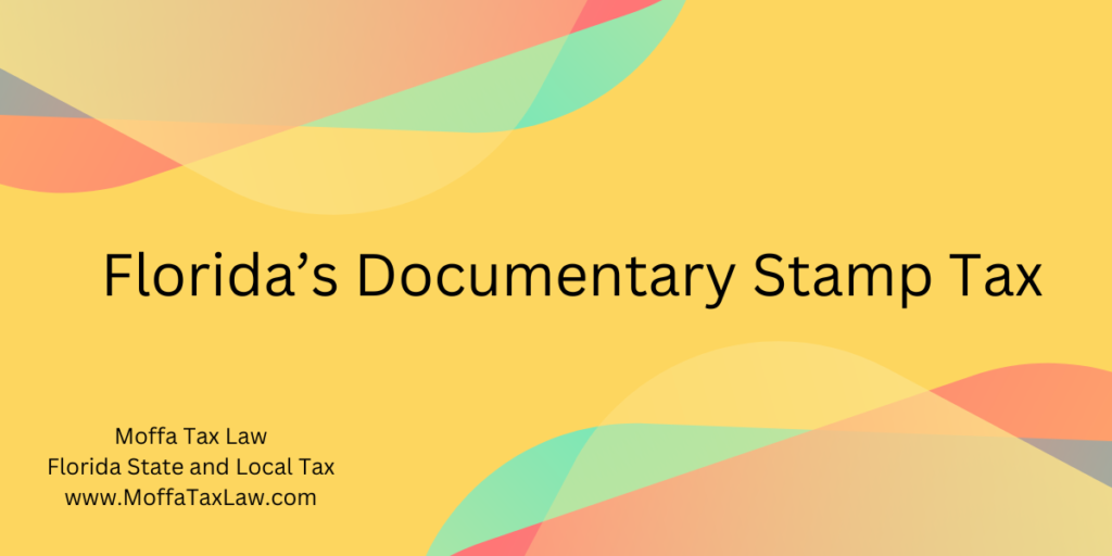 Florida Documentary Stamp Tax