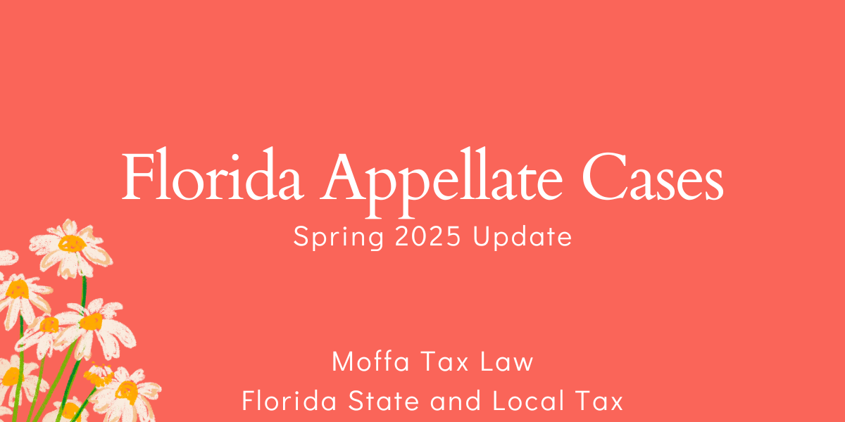florida appellate case information system, florida appellate tax attorney, florida department of revenue defense, florida tax audit defense attorney