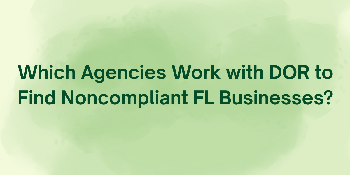 Does DOR get information from the IRS, ABT, and DHSMV or DMV?