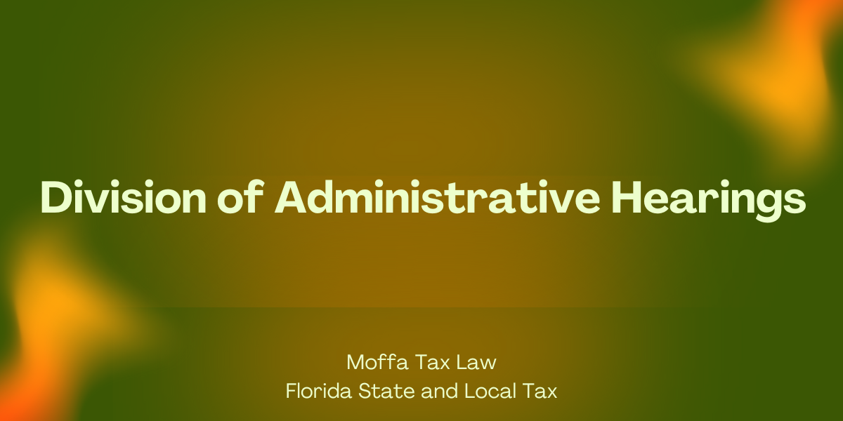 Division of Administrative Hearings Agency Deference