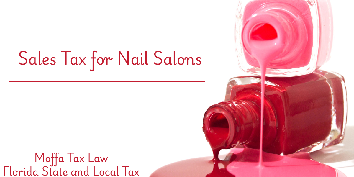 Nail Salon Sales Tax Audit Defense