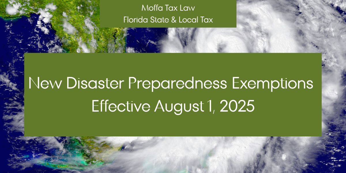 Essential safety items like batteries, life jackets, and generators permanently sales-tax exempt in Florida
