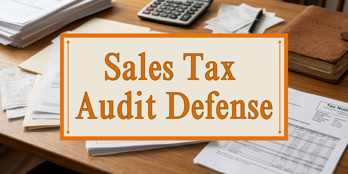 Florida Department of Revenue DR-840 audit notice and sales tax audit documents showing Florida audit defense process from initial notice through protest and appeal stages