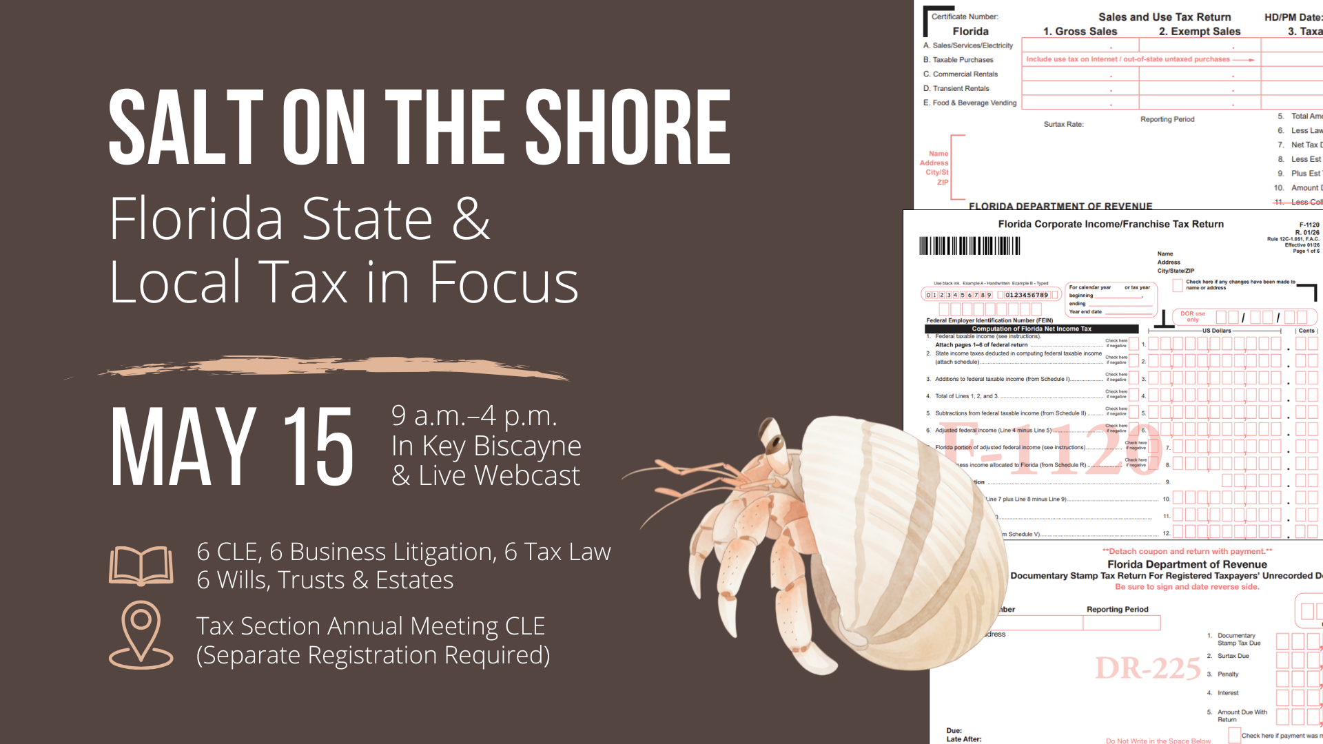 Florida SALT CLE Key Biscayne Florida Bar Tax Section event